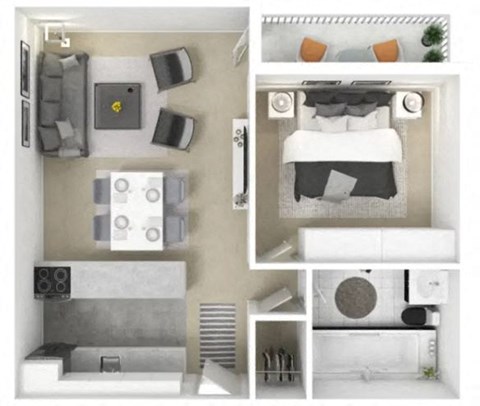 1901 125TH AVE NE 1-3 Beds Apartment for Rent - Photo Gallery 21